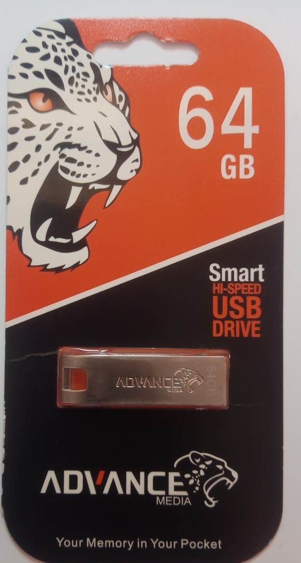 64 GB FLASH DRIVE