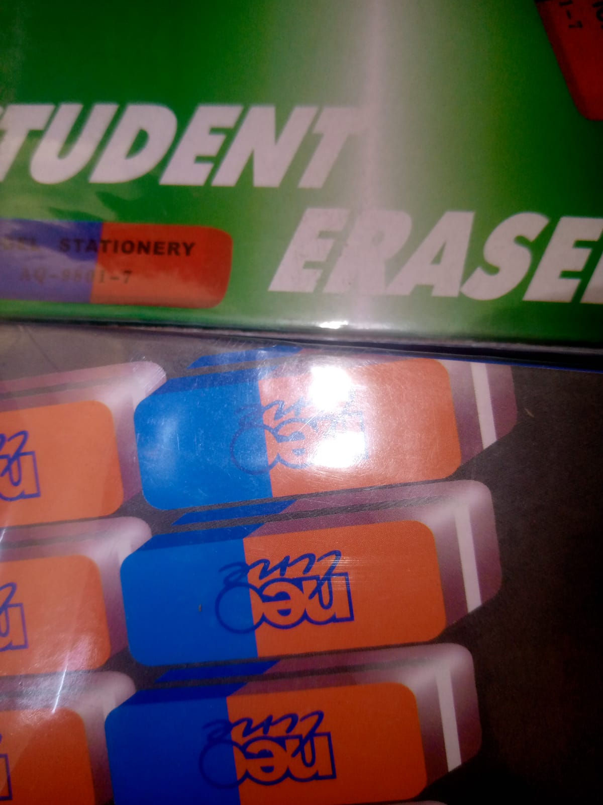 BR 45 ERASER PKT