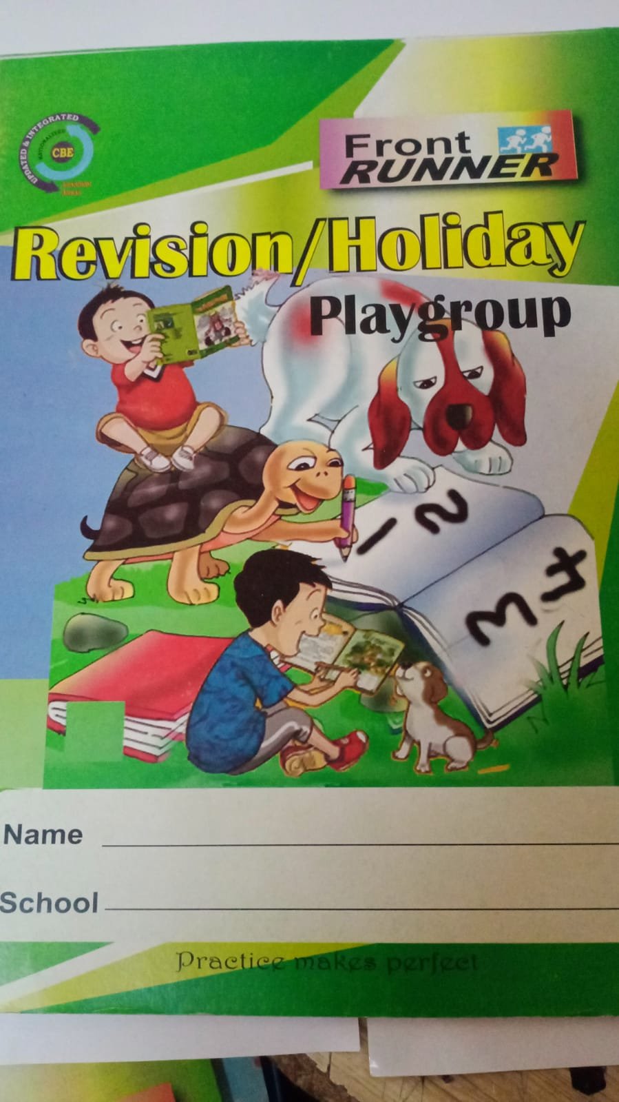REVISION BOOK -PLAY GROUP