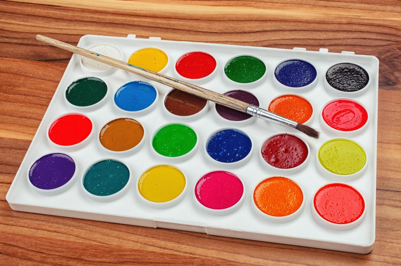 WATER COLOURS SMALL DZN