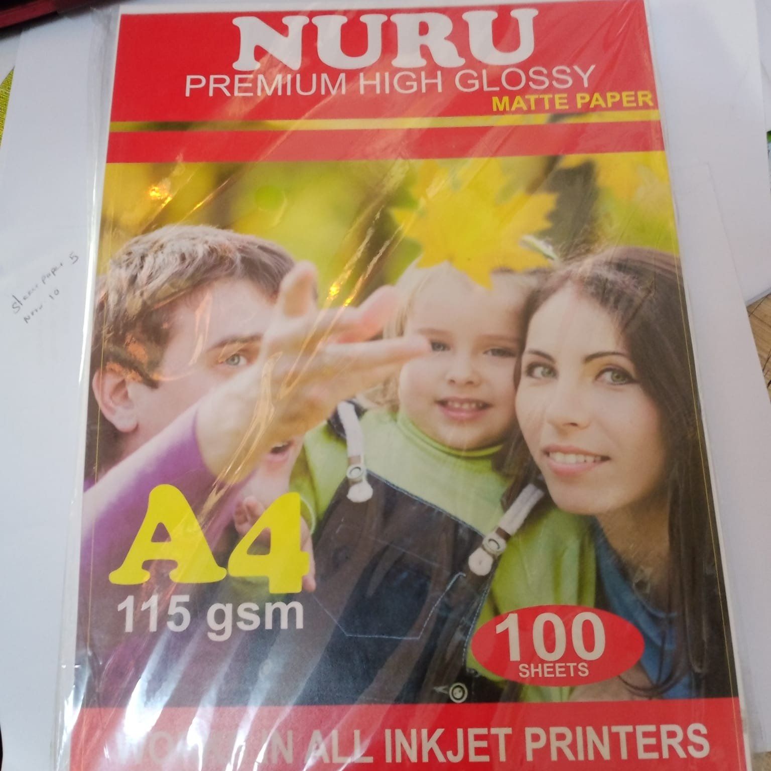NURU MATTE PAPER  115 GSM