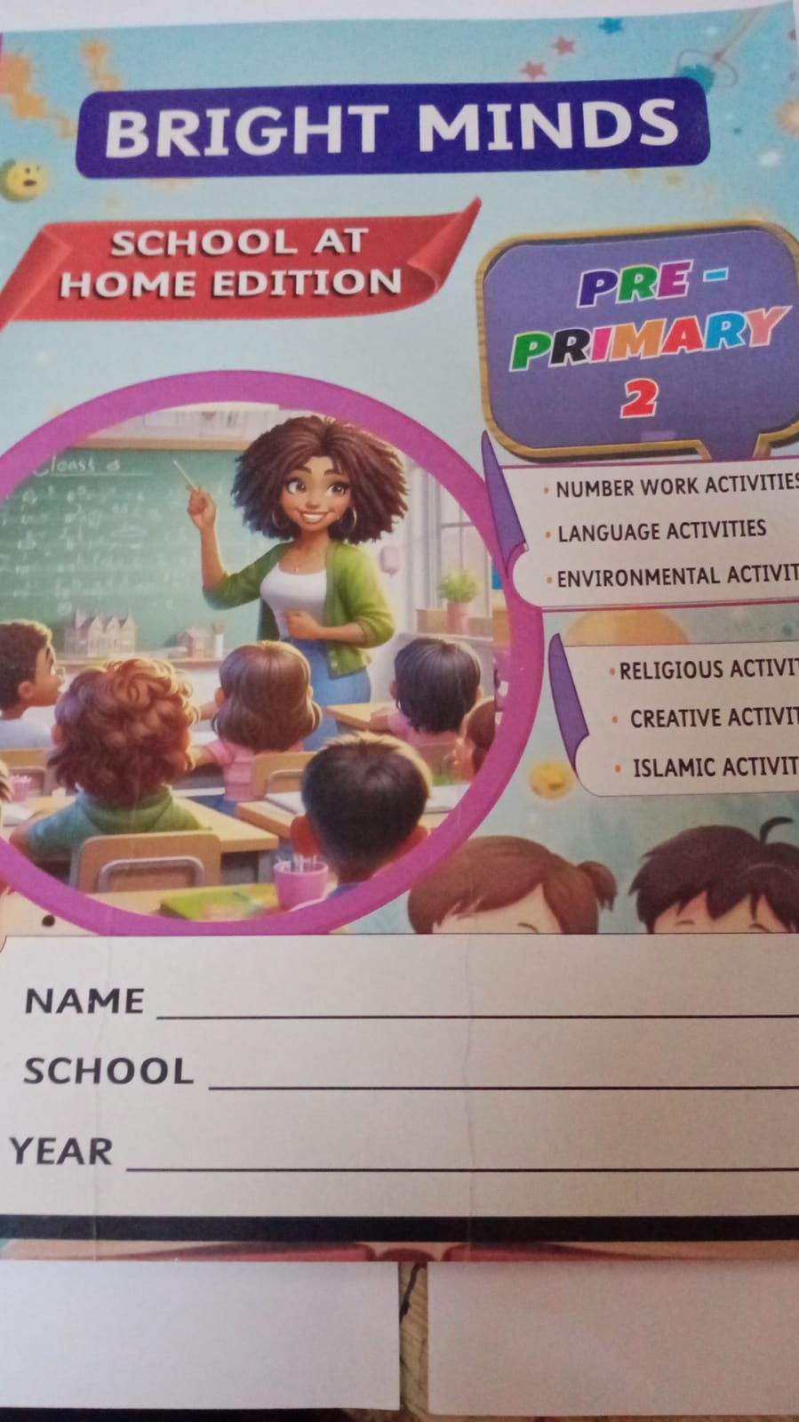 REVISION BOOK PRE PRIMARY